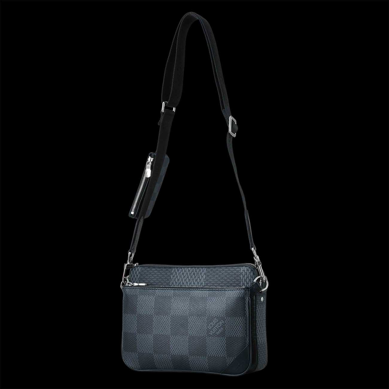 LOUIS VUITTON(USED)루이비통 N50017 다미에 그라피트 트리오 메신저백